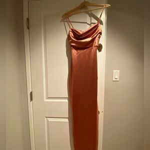 Prom dress! Cute slip dress! New with tags. Has a super sexy slip cut.